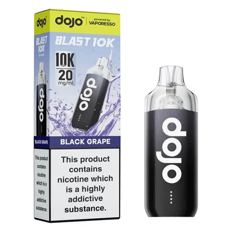 Vaporesso Dojo Blast 10k Prefilled Pod Kit Black Grape