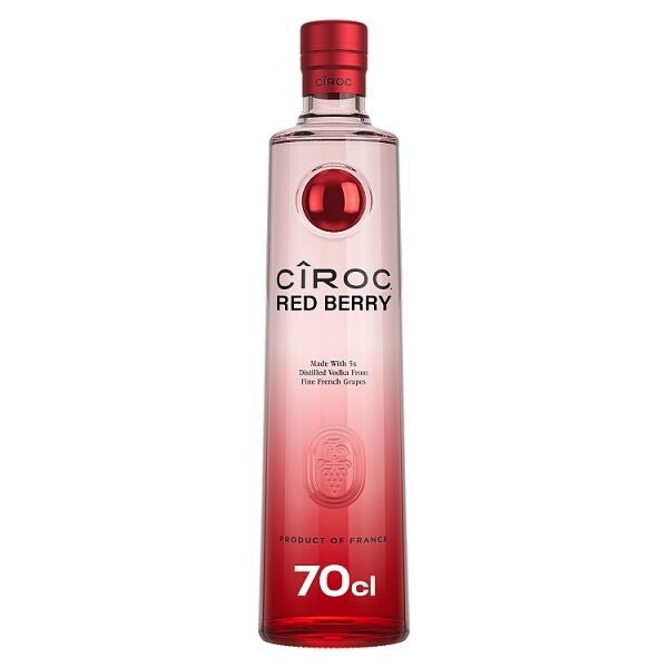Cîroc Red Berry Vodka 37.5% vol 70cl