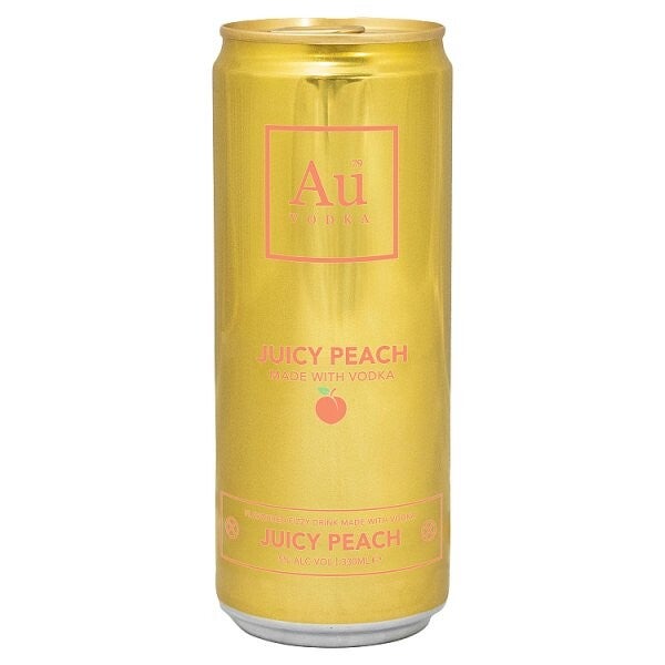 Au Vodka Juicy Peach 330ml