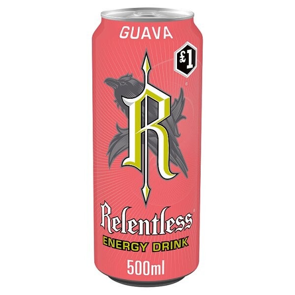 Relentless Guava Energy Drink 500ml