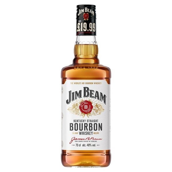 Jim Beam Bourbon Whiskey 70cl