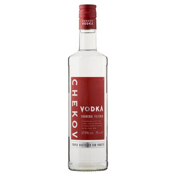 Chekov Charcoal Filtered Vodka 70cl
