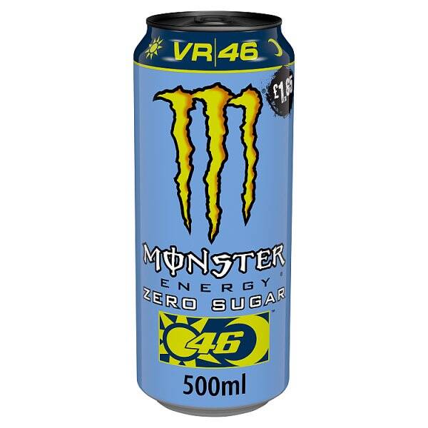Monster Energy Drink Rossi VR46 Zero Sugar 500ml