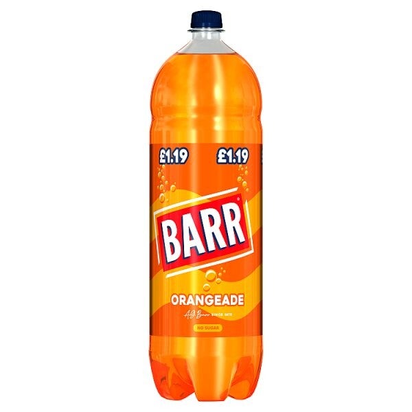 Barr Orangeade Soft Drink 2L Bottle