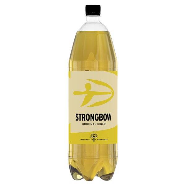 Strongbow Original Apple Cider Bottle 4.5% ABV 2 Litre