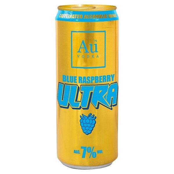 Au Vodka Ultra Blue Raspberry 500ml