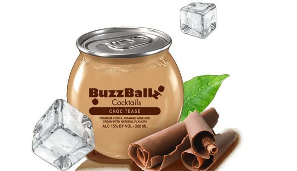 BuzzBallz Choc Tease Cocktails 200ml