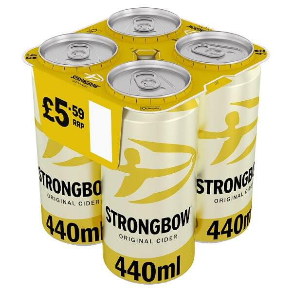 Strongbow Original Cider 6 x 4 x 440ml