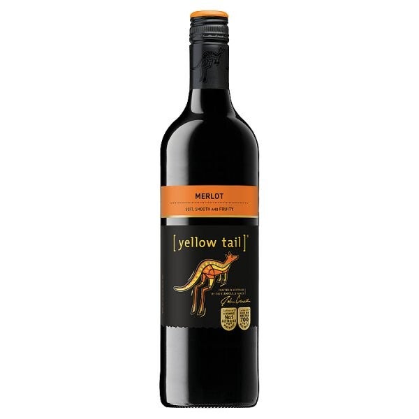 Yellow Tail Merlot Red Wine 750ml