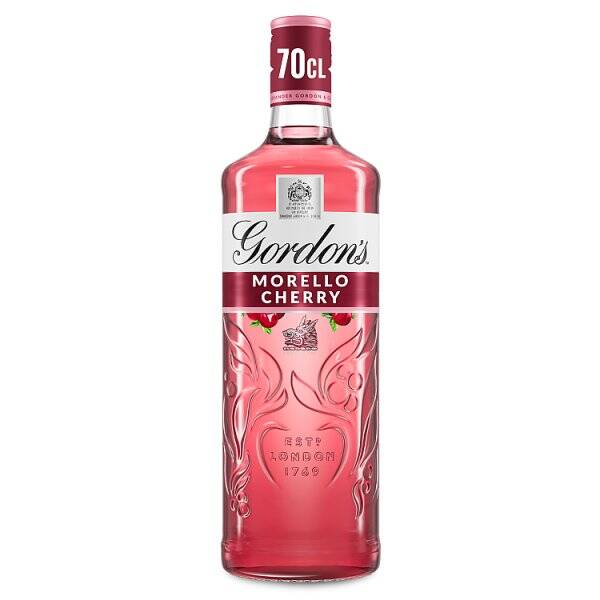 Gordon's Morello Cherry Distilled Gin 37.5% vol 70cl Bottle