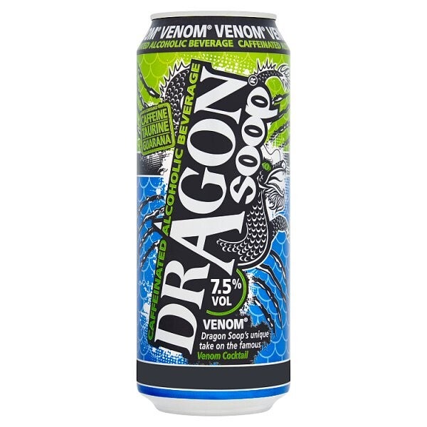 Dragon Soop Venom Caffeinated Alcoholic Beverage 500ml