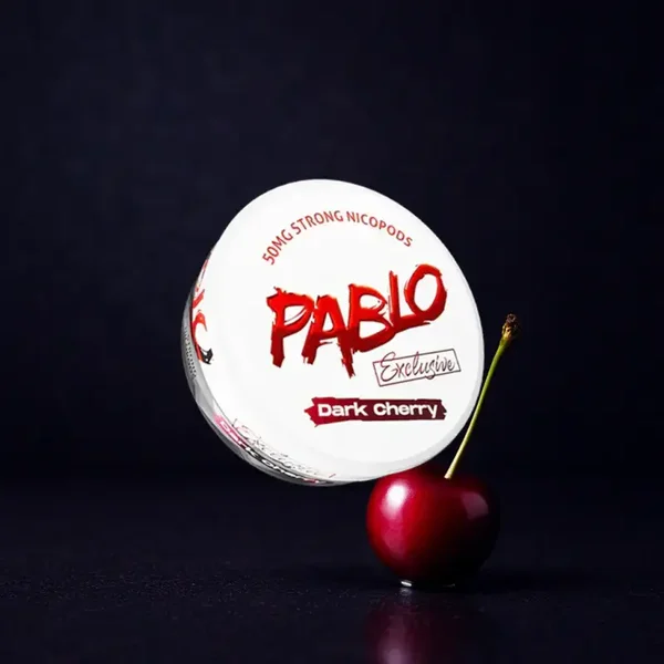 Pablo Dark Cherry 50mg Strong Nicopods 20 x 12g