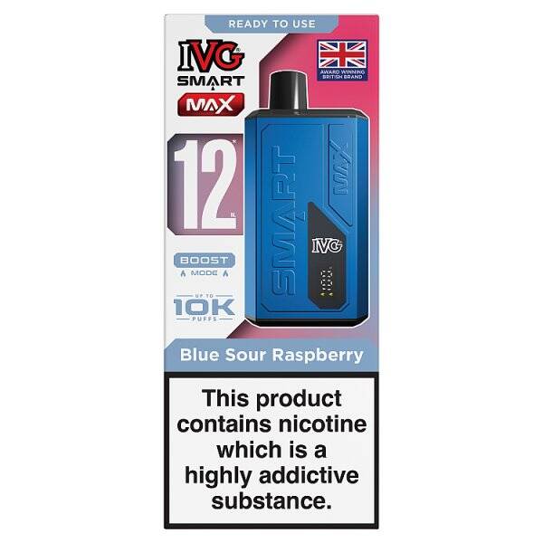 IVG Smart Max Blue Sour Raspberry 20mg/ml