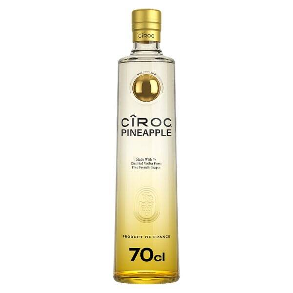 Cîroc Pineapple Vodka 37.5% vol 70cl