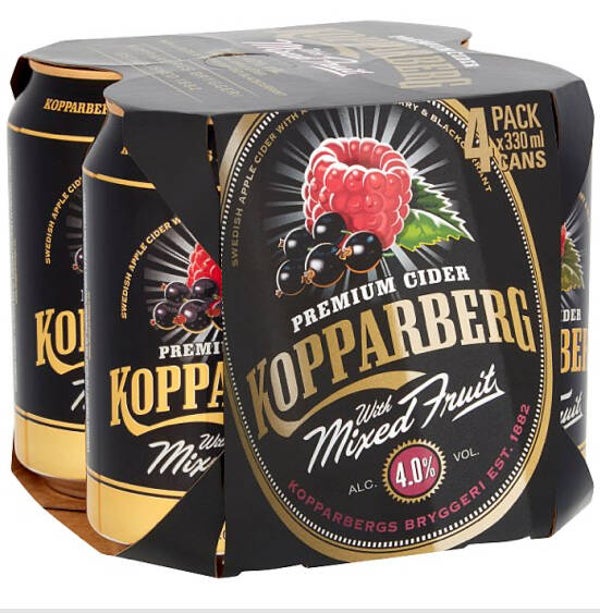 Kopparberg Mixed Fruit 4 x 330ml
