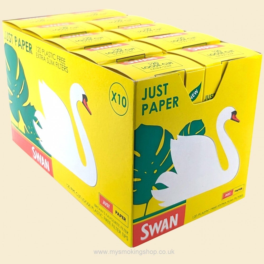 Swan JUST PAPER Extra Slim Plastic Free Filter Tips