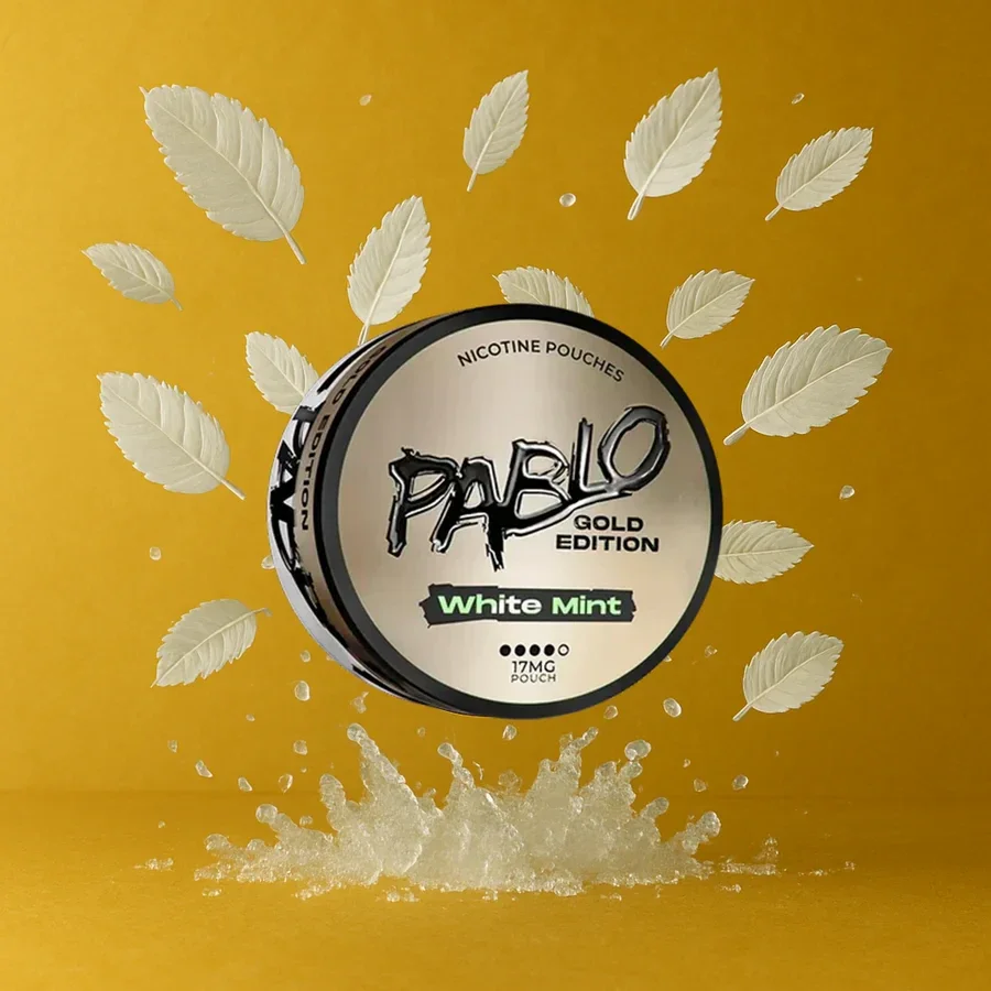 PABLO Gold Edition White Mint - 17mg