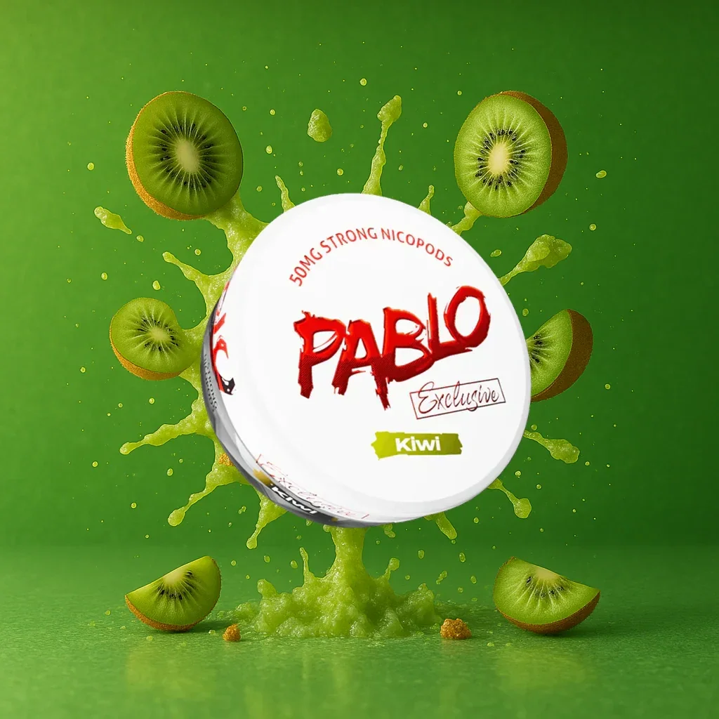Pablo Kiwi 50mg Strong Nicopods 20 x 12g