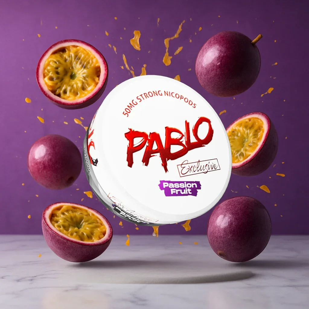 Pablo Passion Fruit 50mg Strong Nicopods 20 x 12g