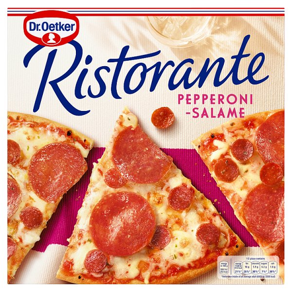 Dr. Oetker Ristorante Pepperoni Salame Pizza 320g