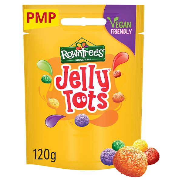 Rowntree's Jelly Tots Sweets Sharing Bag 120g