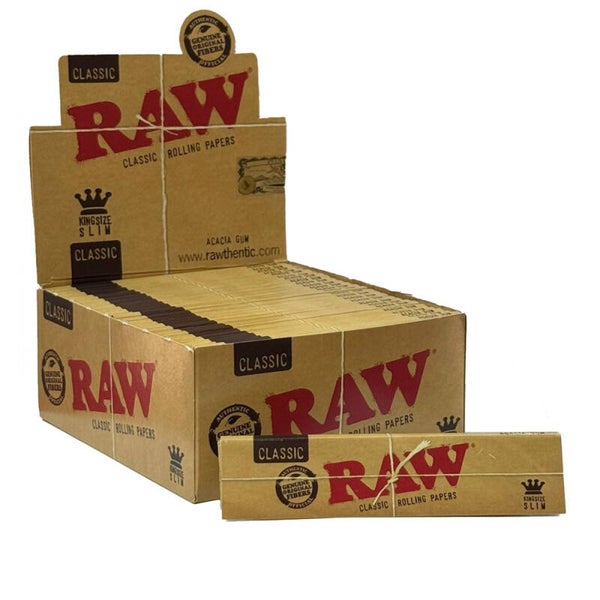 Raw Classic King Size Slim Rolling Paper