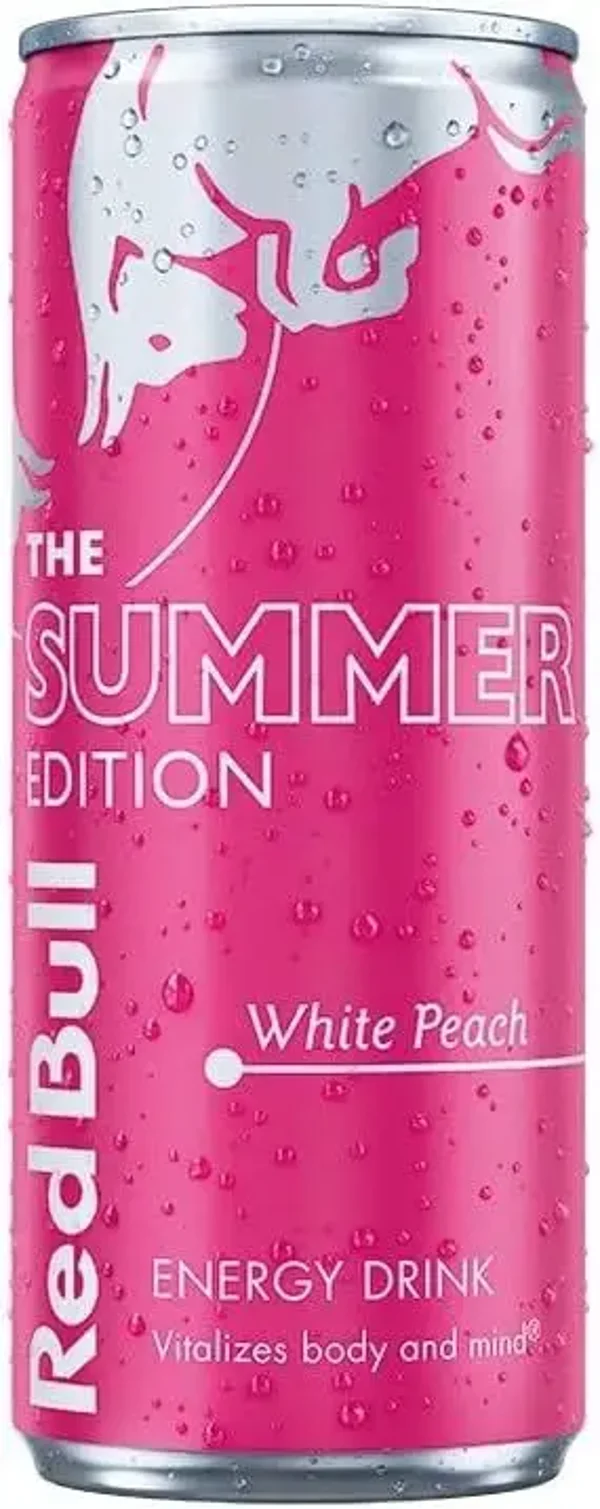 Red Bull Energy Drink Peach Edition White Peach