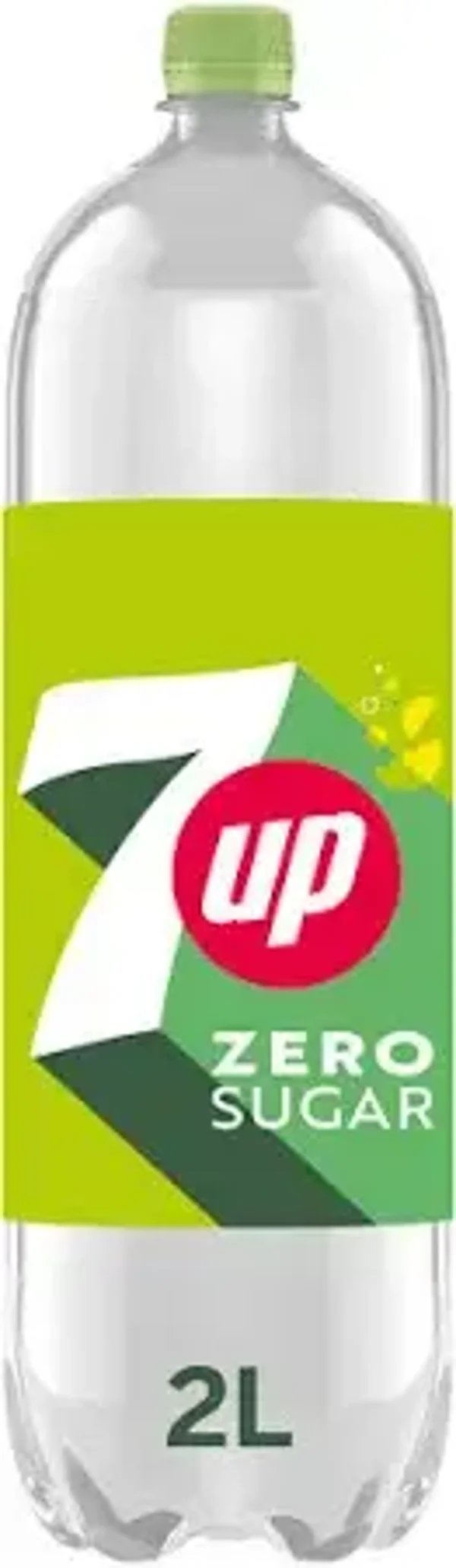 7UP Zero Sugar Free Lemon & Lime Bottle 2L