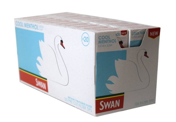 Swan Cool Menthol Extra Slim Filter Tips