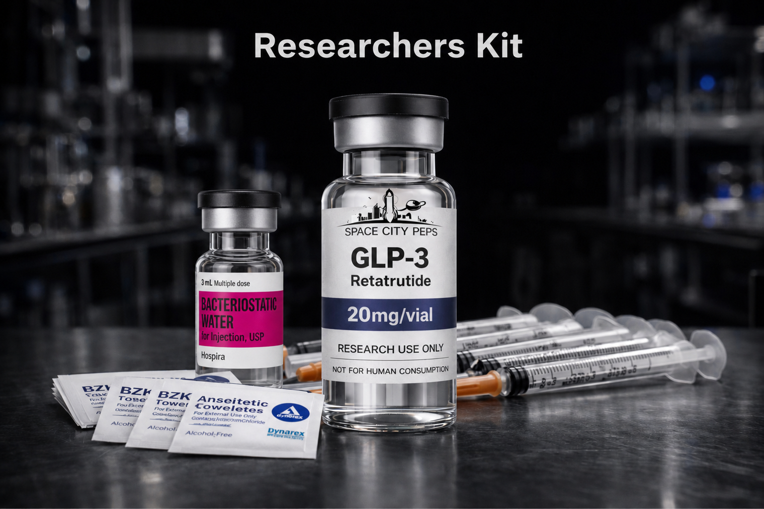 GLP-3 20mg Retatrutide Research Kit