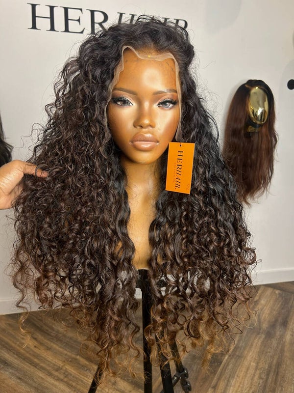 DOMINGO CURLY frontal wig