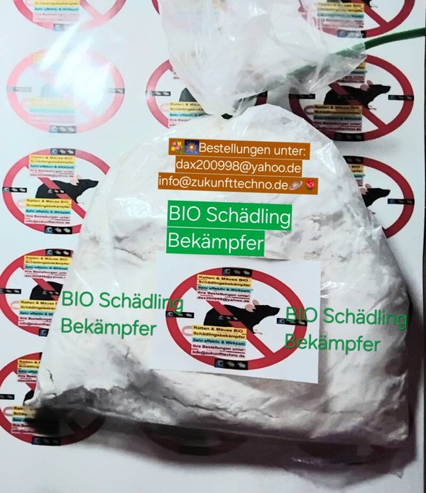 Ratten & Mäuse BIO Schädlingsvernichter/ weltweit einzigartig & Giftfrei & sehr effektiv