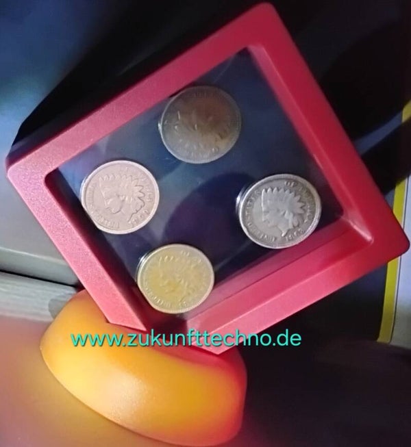 Numismatik Börse, 7× Indian Head usa Coins / 1 cent & old but gold