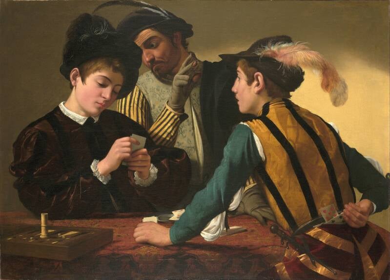 The Cardsharps (ca 1595)
