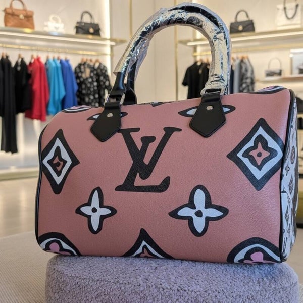 Peach & Black Luxury handbag