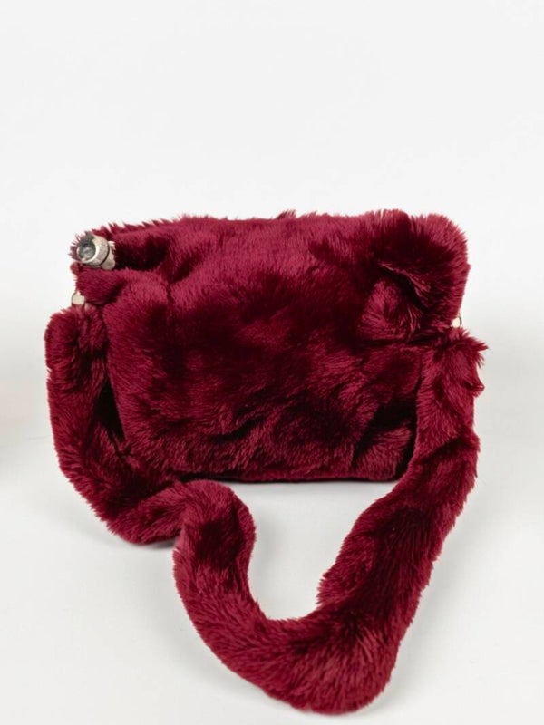 The Moma Bear Faux Fur Handbag