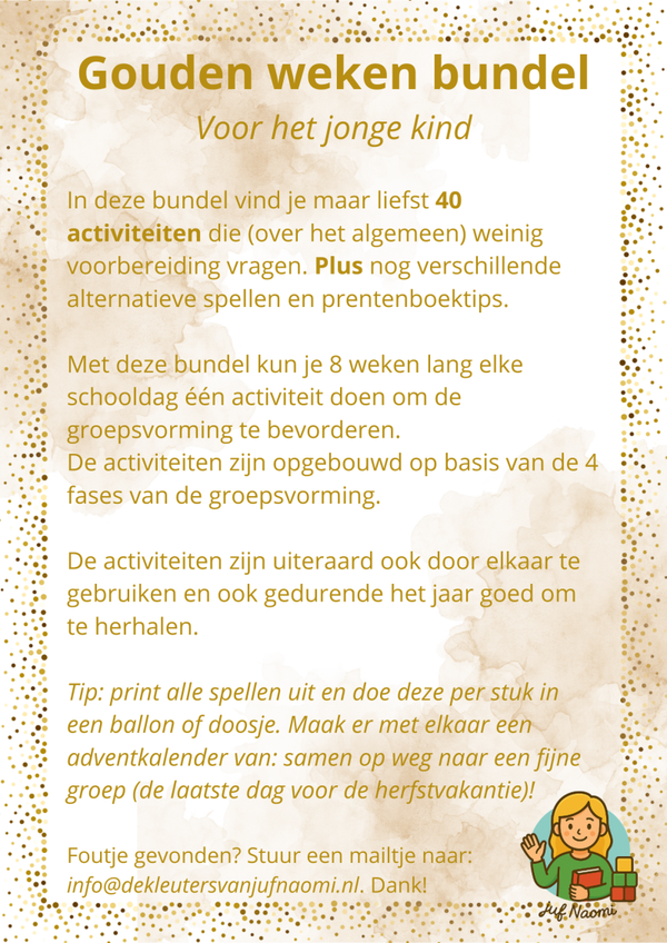 Gouden weken bundel