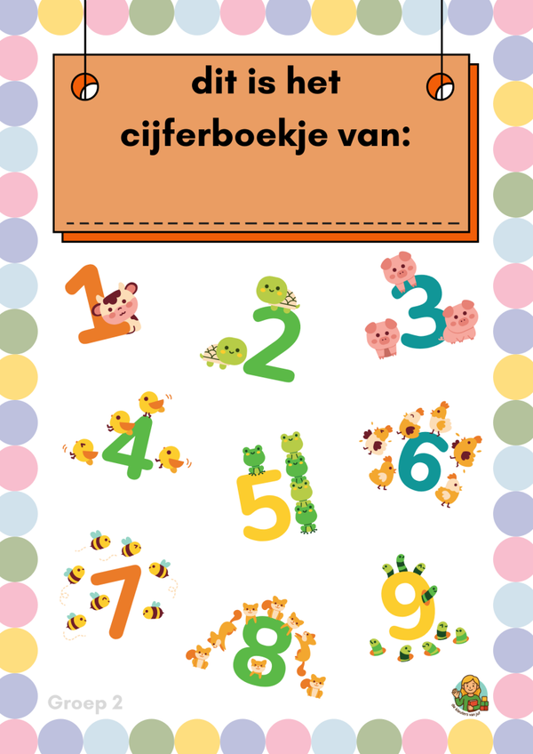 Cijferboekje | groep 2
