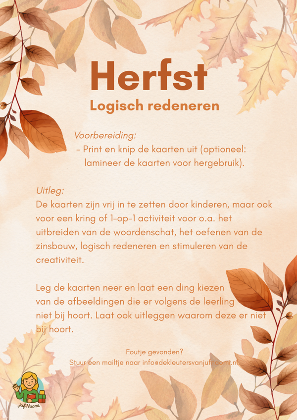 Herfst | Logisch redeneren
