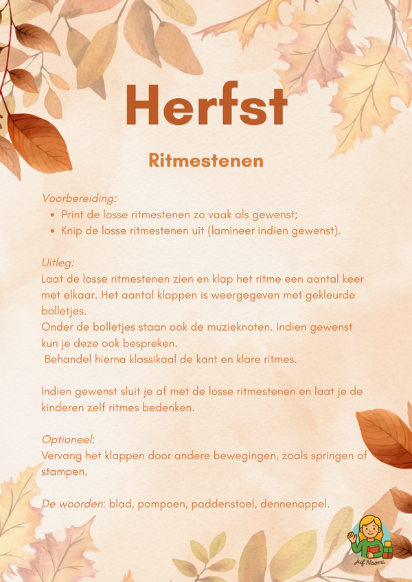 Herfst | Ritmestenen