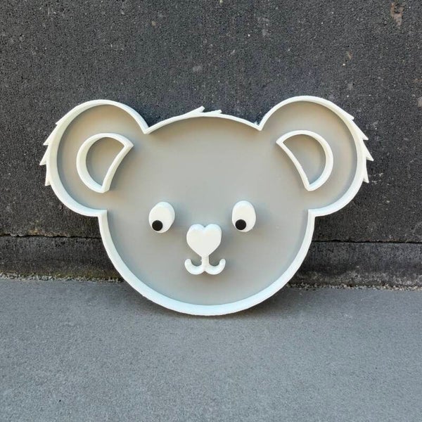 Vulvorm Koos Koala | meerkleurig