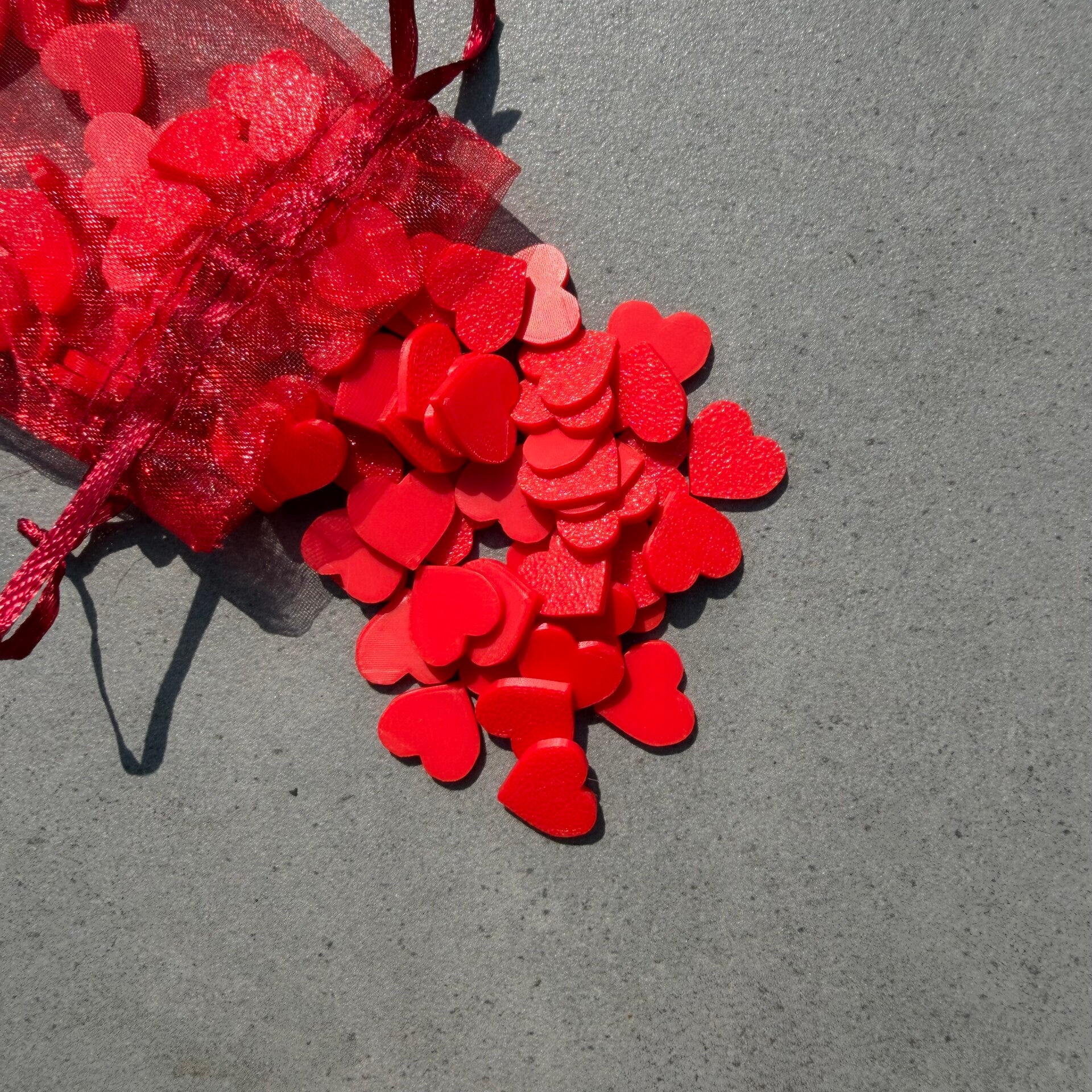 Confetti hartjes