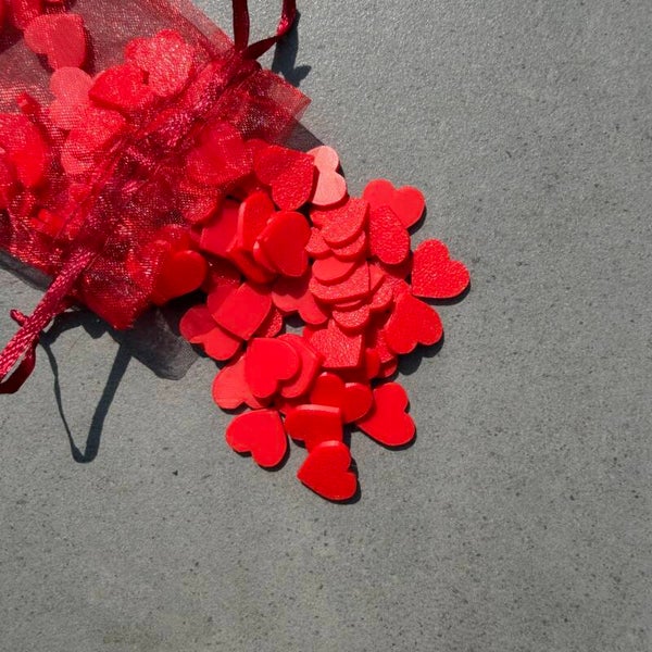 Confetti hartjes