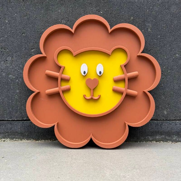 SALE | Vulvorm Leo Leeuw - meerkleurig 1