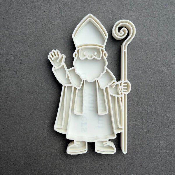 Vulvorm Sinterklaas - effen
