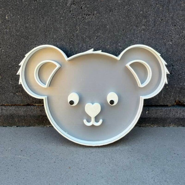 Vulvorm Koos Koala - meerkleurig