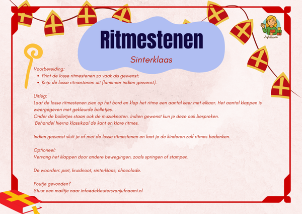 Sinterklaas | Ritmestenen