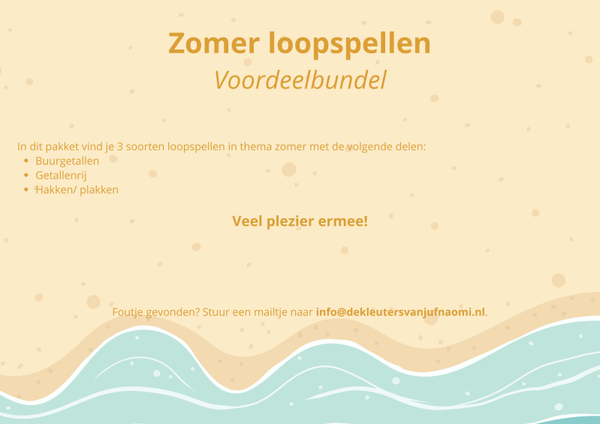 Zomer | loopspellen voordeelbundel