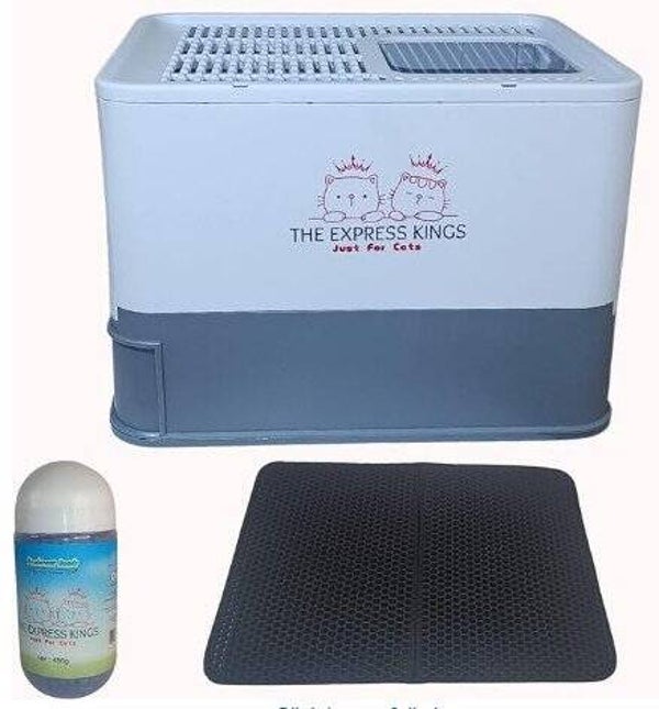 Enclosed Litter Box by Express Kings