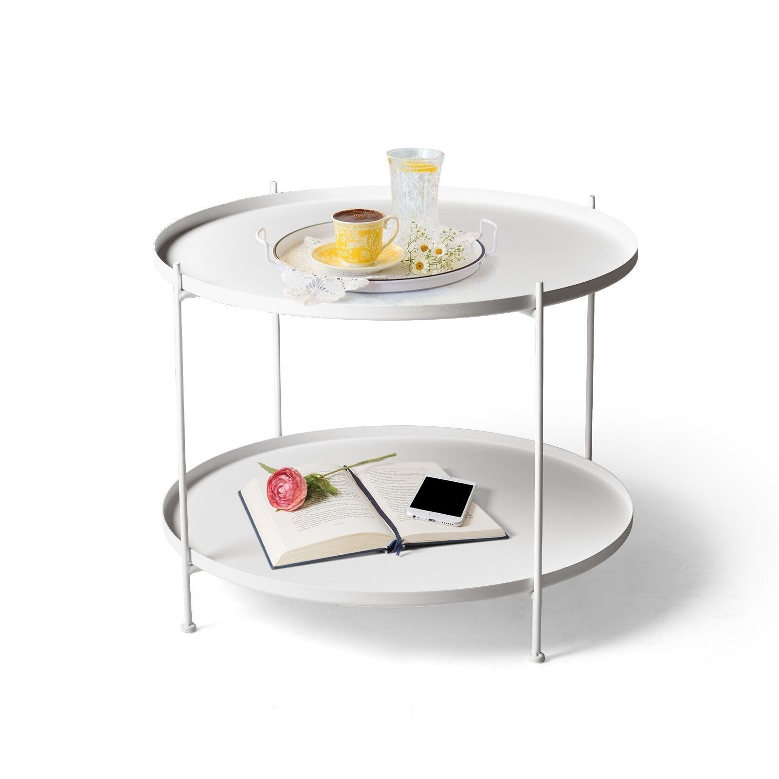 Metal Round Patio Table